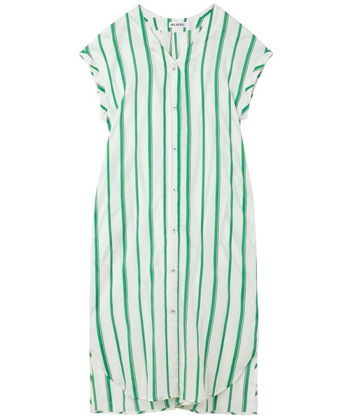 MILKFED.（ミルクフェド）の「NO COLLAR SHIRT DRESS（ワンピース）」 WEAR
