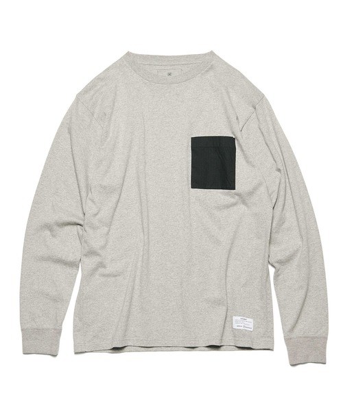 L S Rip Stop Uniform Pocket Tee Tシャツ カットソー Uniform Stop Rip Experiment ユニフォームエクスペリメント のファッション L S Rip Stop Uniform Pocket Tee Tシャツ カットソー Uniform Stop Rip Experiment ユニフォームエクスペリメント のファッション