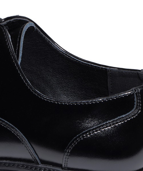 LUGG NAGG（ラグナグ）の「【Stnd works/スタンドワークス】走れる!!カウレザースクエアトゥ　ストレートチップドレスシューズ（ドレスシューズ・メンズ・ブラック/ダークブラウン・26.5cm/26.0cm/27.0cm/25.5cm/25.0cm/27.5cm）」の15枚目の写真