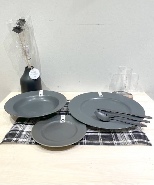 LAKOLE（ラコレ）の「マットリムカレーパスタ皿 / LAKOLE（食器・レディース・ブラック/イエロー/桜/アイボリー・FREE）」の14枚目の写真