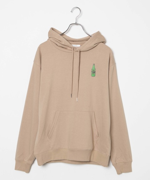 WEGO(ウィゴー)の「WEGO/ペアグラフィックプルパーカー(パーカー・メンズ・ベージュ/ホワイト/アイボリー/ブラック・SMALL/LARGE/MEDIUM)」の17枚目の写真