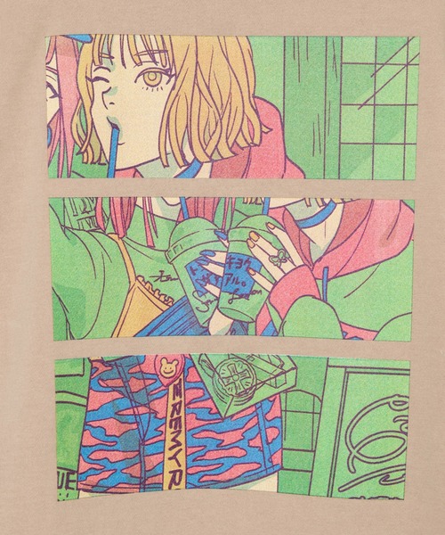 WEGO(ウィゴー)の「WEGO/ペアグラフィックプルパーカー(パーカー・メンズ・ベージュ/ホワイト/アイボリー/ブラック・SMALL/LARGE/MEDIUM)」の11枚目の写真