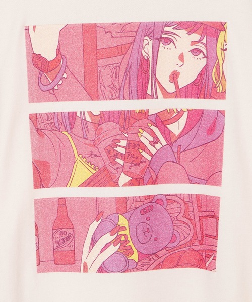 WEGO(ウィゴー)の「WEGO/ペアグラフィックプルパーカー(パーカー・メンズ・ベージュ/ホワイト/アイボリー/ブラック・SMALL/LARGE/MEDIUM)」の6枚目の写真