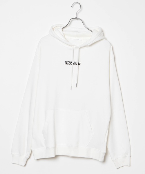 WEGO(ウィゴー)の「WEGO/ペアグラフィックプルパーカー(パーカー・メンズ・ベージュ/ホワイト/アイボリー/ブラック・SMALL/LARGE/MEDIUM)」の19枚目の写真