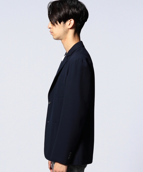 UNITED ARROWS ユナイテッドアローズ ウール素材ストレッチジャケット UNITED ARROWS｜ポリエステル/T&T シングル2ボタンジャケット UA