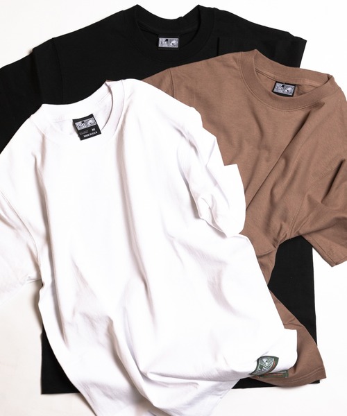 MOUNTRIDGE(マウントリッジ)の「MADE IN USA 9oz S/S Tee(Tシャツ/カットソー・メンズ・ホワイト/ブラック/ライトブラウン・MEDIUM/LARGE)」の6枚目の写真