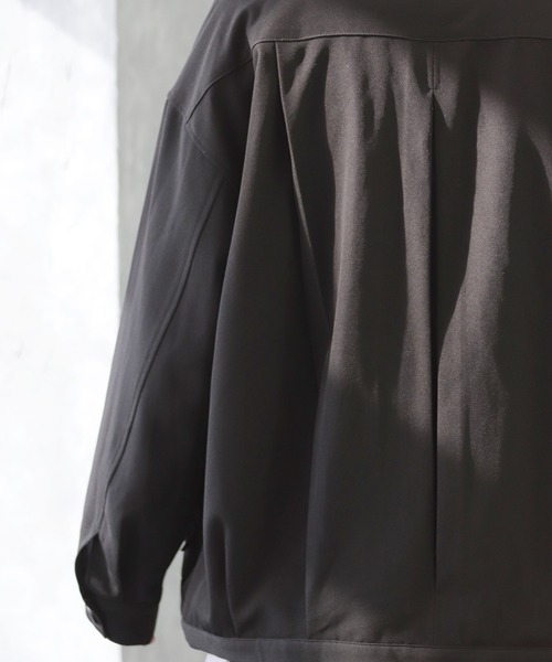 CREARE -LINO-（クレアーレリノ）の「くすみカラー オーバーサイズCPOブルゾン<セットアップ可>（ブルゾン・メンズ・カーキ/グレイッシュベージュ/ブラック・L/M）」の10枚目の写真