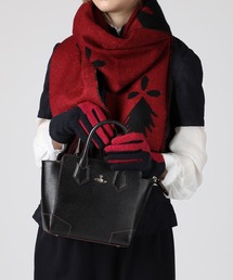Vivienne Westwood ACCESSORIES（ヴィヴィアンウエストウッドアクセサリー）の「カラーブロッキング グローブ【209156 329L】（手袋）」