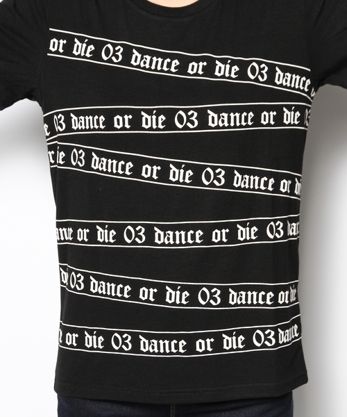 DANCE LB-03（ダンス エルビー・ゼロスリー）の「DOD LINE Tシャツ（Tシャツ/カットソー・レディース・ホワイト系/ブラック系・FREE）」の8枚目の写真
