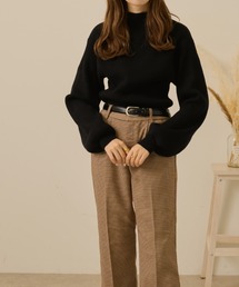 ボリュームソデリブニット／【WEB/EC限定商品】