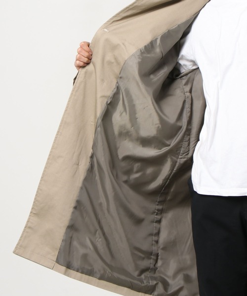 WEGO(ウィゴー)の「WEGO/トレンチコート(トレンチコート・メンズ・ベージュ・MEDIUM/LARGE)」の3枚目の写真