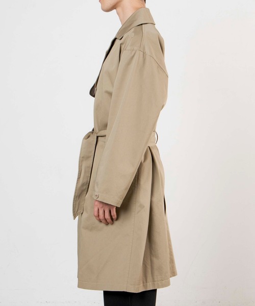 WEGO(ウィゴー)の「WEGO/トレンチコート(トレンチコート・メンズ・ベージュ・MEDIUM/LARGE)」の6枚目の写真