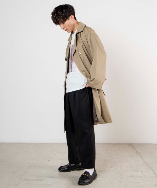 WEGO(ウィゴー)の「WEGO/トレンチコート(トレンチコート・メンズ・ベージュ・MEDIUM/LARGE)」の8枚目の写真