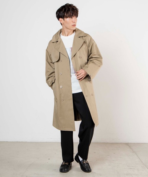 WEGO(ウィゴー)の「WEGO/トレンチコート(トレンチコート・メンズ・ベージュ・MEDIUM/LARGE)」の10枚目の写真