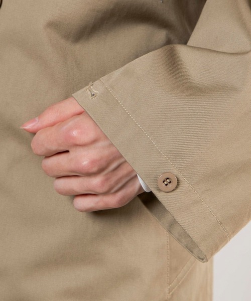 WEGO(ウィゴー)の「WEGO/トレンチコート(トレンチコート・メンズ・ベージュ・MEDIUM/LARGE)」の14枚目の写真