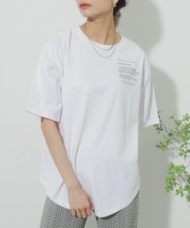 SENSE OF PLACE by URBAN RESEARCH | メッセージロゴプリントTシャツ(Tシャツ/カットソー)