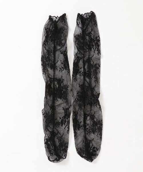 c.u.l（シーユーエル）の「【c.u.l】【単品販売】 フラワーデザイン 花柄レースソックス cula149（ソックス/靴下・レディース・ホワイト/ブラック/ベージュ/ブラウン/グレー/オレンジ/ブルーグレー/ライトベージュ・FREE）」の13枚目の写真