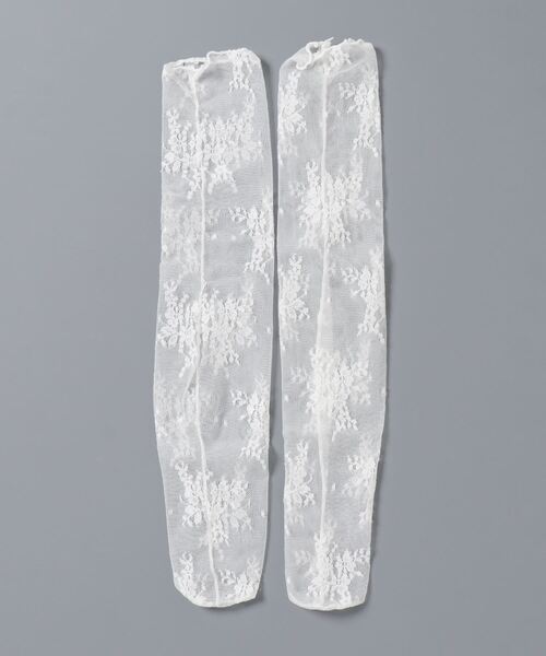 c.u.l（シーユーエル）の「【c.u.l】【単品販売】 フラワーデザイン 花柄レースソックス cula149（ソックス/靴下・レディース・ホワイト/ブラック/ベージュ/ブラウン/グレー/オレンジ/ブルーグレー/ライトベージュ・FREE）」の12枚目の写真