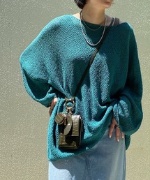 DouDou | 【新色追加】和紙メッシュプルオーバー(ニット/セーター)