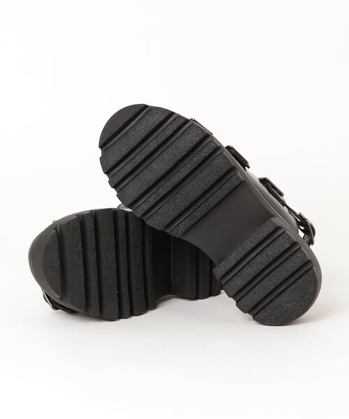 LOVEHUNTER(ラブハンター)の「厚底ソールストラップサンダル(サンダル・レディース・ブラック/ブラック系その他・S/M/L/LL)」の4枚目の写真