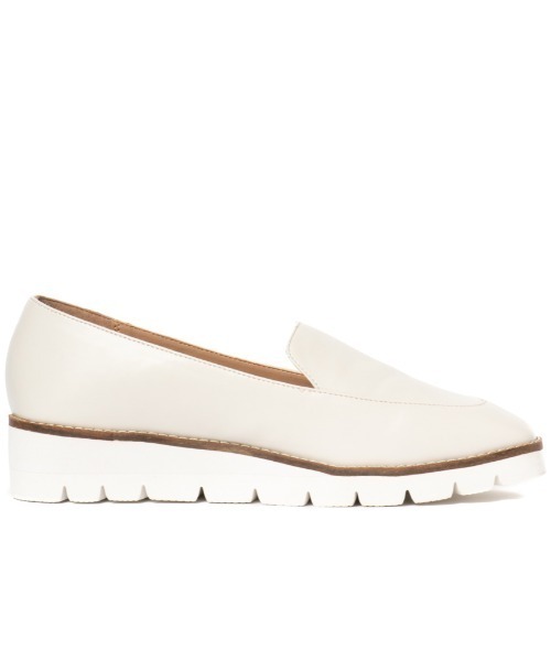 REZOY（リゾイ）の「【21SS新作】【REZOY】スクエアトゥヴァンプローファー（ローファー・レディース・アイボリー/ブラック・S/M/L）」の6枚目の写真