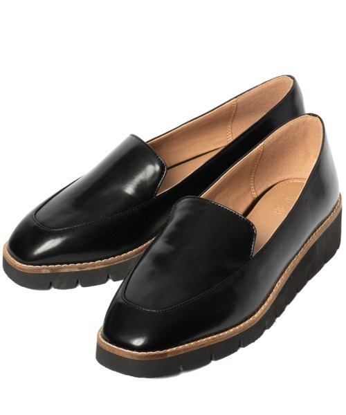 REZOY（リゾイ）の「【21SS新作】【REZOY】スクエアトゥヴァンプローファー（ローファー・レディース・アイボリー/ブラック・S/M/L）」の10枚目の写真