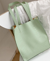 JUNOAH | 型押しトートバッグ(トートバッグ)