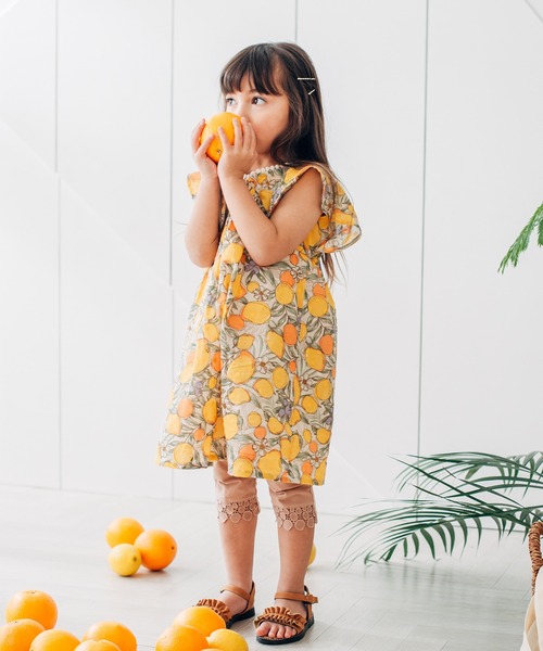 フルーツ総柄ワンピース
