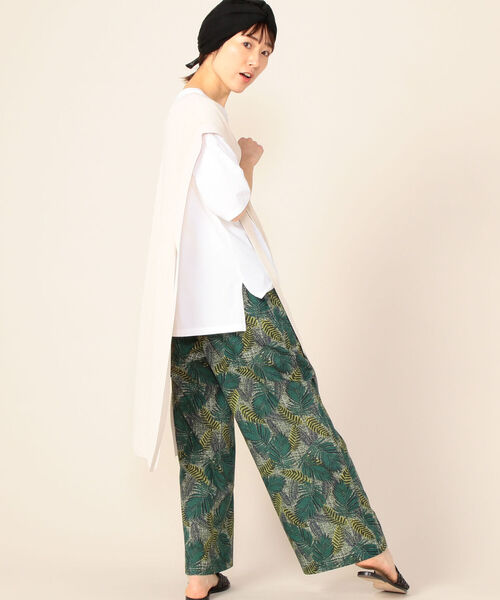 NOLLEY’S（ノーリーズ）の「DEVEAUX イージーパンツ（その他パンツ・レディース・ブラウン/グリーン・1/2）」の7枚目の写真