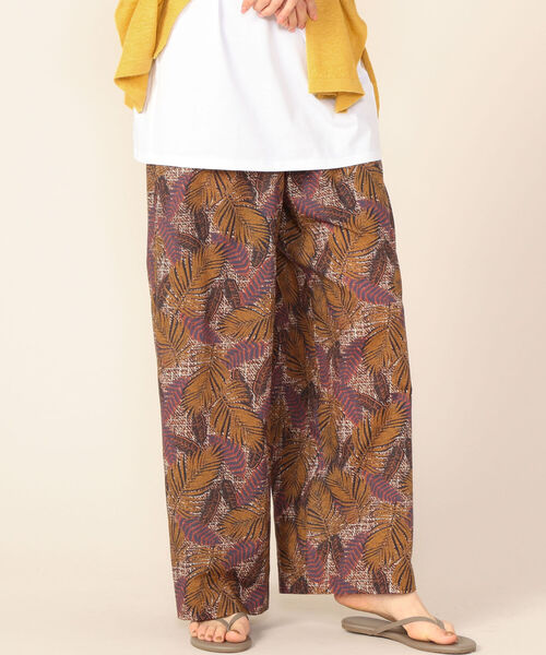 NOLLEY’S（ノーリーズ）の「DEVEAUX イージーパンツ（その他パンツ・レディース・ブラウン/グリーン・1/2）」の14枚目の写真