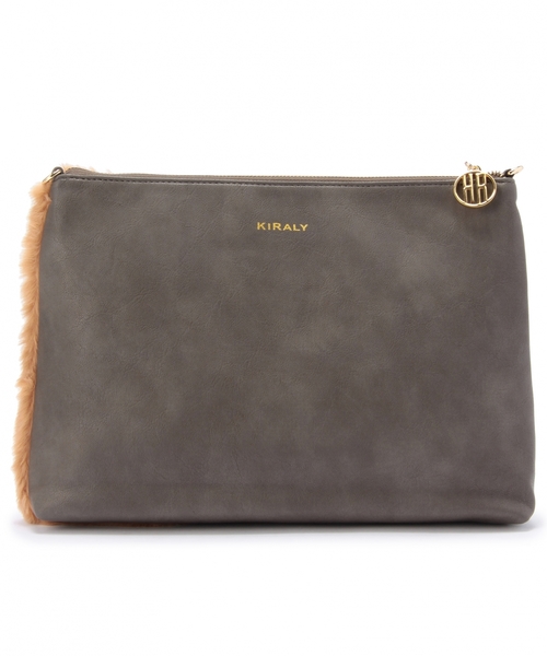 BEAUTY&YOUTH UNITED ARROWS（ビューティーアンドユースユナイテッドアローズ）の「BYSF KIRALY POMERY 2WAY クラッチショルダー（クラッチバッグ・レディース・モカ/ネイビー・フリー）」の3枚目の写真