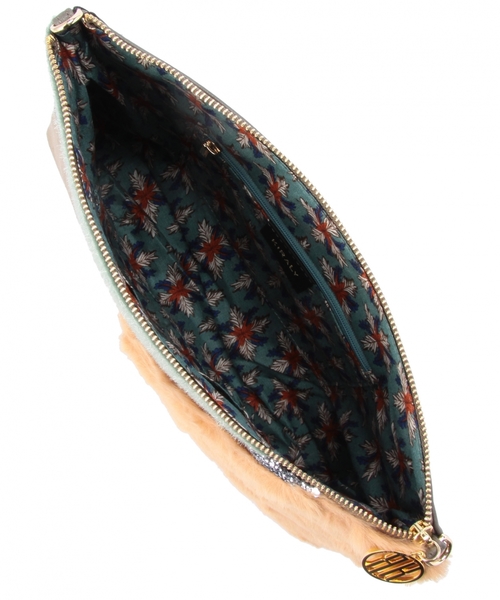 BEAUTY&YOUTH UNITED ARROWS（ビューティーアンドユースユナイテッドアローズ）の「BYSF KIRALY POMERY 2WAY クラッチショルダー（クラッチバッグ・レディース・モカ/ネイビー・フリー）」の14枚目の写真