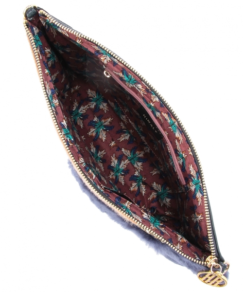 BEAUTY&YOUTH UNITED ARROWS（ビューティーアンドユースユナイテッドアローズ）の「BYSF KIRALY POMERY 2WAY クラッチショルダー（クラッチバッグ・レディース・モカ/ネイビー・フリー）」の8枚目の写真