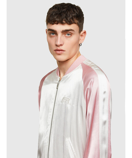 DIESEL（ディーゼル）の「メンズ ジャケット ボンバージャケット（ブルゾン・メンズ・ホワイト/ブラック・SMALL/MEDIUM/LARGE/X-LARGE/XX-LARGE/X-SMALL）」の12枚目の写真