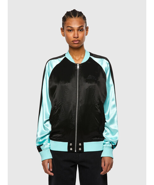 DIESEL（ディーゼル）の「メンズ ジャケット ボンバージャケット（ブルゾン・メンズ・ホワイト/ブラック・SMALL/MEDIUM/LARGE/X-LARGE/XX-LARGE/X-SMALL）」の10枚目の写真