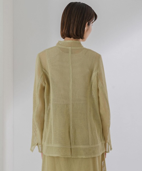 KBF(ケイビーエフ)の「メッシュジャケット(その他アウター・レディース・ライトカーキ/ナチュラル/グリーン系その他・ONE)」の16枚目の写真