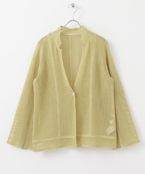 KBF(ケイビーエフ)の「メッシュジャケット(その他アウター・レディース・ライトカーキ/ナチュラル/グリーン系その他・ONE)」の18枚目の写真