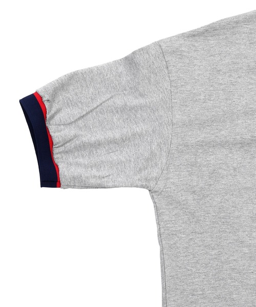 Figments(フィグメンツ)の「CrackerリンガーTシャツ(Tシャツ/カットソー・レディース・ホワイト/グレー・FREE)」の6枚目の写真