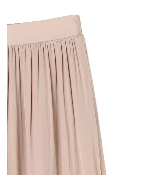 CRAFT STANDARD BOUTIQUE(クラフトスタンダードブティック)の「ワッシャーサテンペプラムスカート *◇(スカート・レディース・チャコールグレー/オレンジ/ブラウン/ネイビー/ベージュ・M/L)」の21枚目の写真