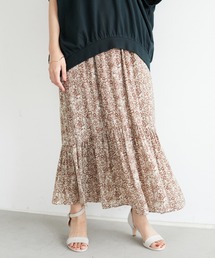 CRAFT STANDARD BOUTIQUE | ワッシャーサテンペプラムスカート　＊◇(スカート)