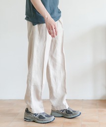 URBAN RESEARCH DOORS | 【一部WEB限定カラー】ハードマンズリネン 2タックトラウザー(その他パンツ)