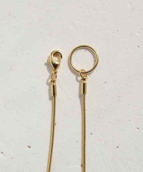 GOLDY（ゴールディ）の「カラー ビーズ × ポイント メタル レイヤード ブレスレット（ブレスレット・レディース・ホワイト/ライトグレー/ブラック/ライトピンク・FREE）」の8枚目の写真