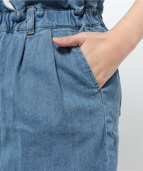 WEGO（ウィゴー）の「WEGO/デニムコクーンスカート（デニムスカート・レディース・インディゴブルー/ダークインディゴブルー・FREE）」の10枚目の写真