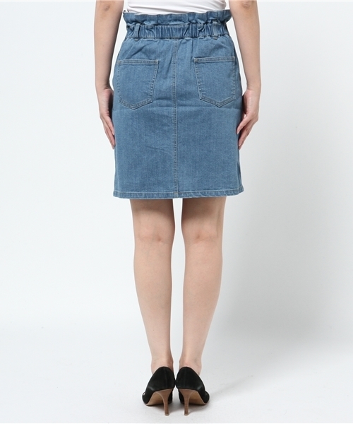 WEGO（ウィゴー）の「WEGO/デニムコクーンスカート（デニムスカート・レディース・インディゴブルー/ダークインディゴブルー・FREE）」の8枚目の写真