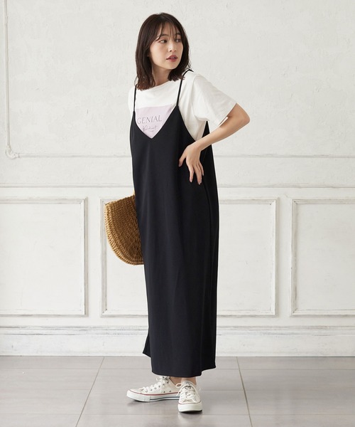 KOBE LETTUCE（コウベレタス）の「選べる2タイプ 半袖ロゴTシャツ（Tシャツ/カットソー・レディース・オフホワイト/チャコール/ホワイト系その他/グレー系その他・FREE）」の13枚目の写真