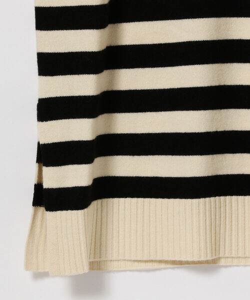 CAROLINA GLASER(カロリナ グレイサー)の「CAROLINA GLASER / ニット ボーダーワンピース(ワンピース・レディース・ネイビー/オフホワイト・ONE SIZE)」の18枚目の写真