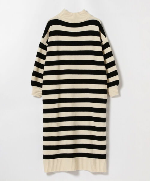 CAROLINA GLASER(カロリナ グレイサー)の「CAROLINA GLASER / ニット ボーダーワンピース(ワンピース・レディース・ネイビー/オフホワイト・ONE SIZE)」の19枚目の写真