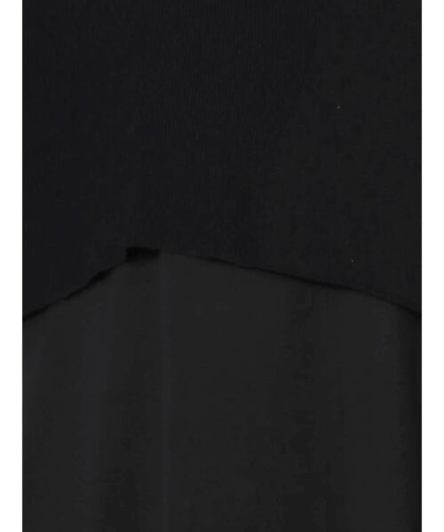 ELENDEEK（エレンディーク）の「ショートニットフレアヘムカットソーセット（Tシャツ/カットソー・レディース・ホワイト/ライトベージュ/ブラック・FREE）」の16枚目の写真