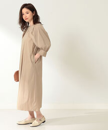 ■専用■美品 デミルクスビームス 2024SS ギャザースリーブ ワンピース Demi-Luxe BEAMS（デミルクス ビームス）の「Demi-Luxe BEAMS