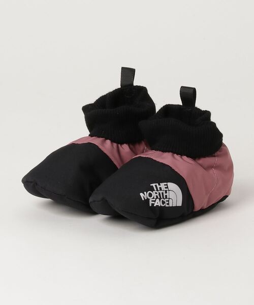 THE NORTH FACE(ザノースフェイス)の「THE NORTH FACE/ノースフェイス B FIRST STEP ソックス ルームシューズ もこもこ 暖か 防寒 出産 祝い プレゼント ギフト NFB52184(その他シューズ・キッズ・ブラック/レッド系その他/オリーブ×ブラック/イエロー×ブラック・FREE)」の4枚目の写真